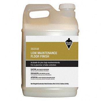 TOUGH GUY Floor Finish High Gloss 2.5 gal Jug, 36XX48