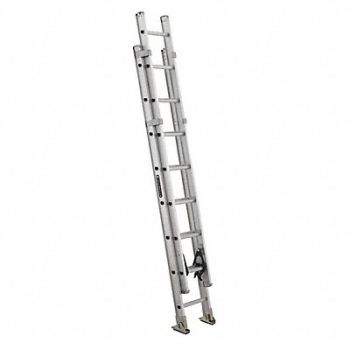 LOUISVILLE Extension Ladder Aluminum 16 ft IAA, 36Y326