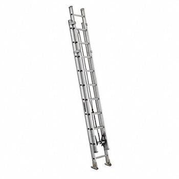 LOUISVILLE Extension Ladder Aluminum 20 ft IAA, 36Y327