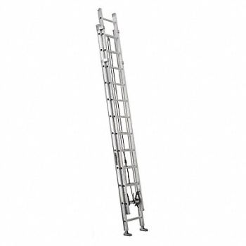 LOUISVILLE Extension Ladder Aluminum 24 ft IAA, 36Y328