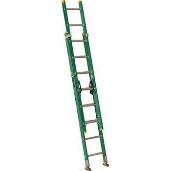 LOUISVILLE Extension Ladder Fiberglass 16 ft II, 36Y407
