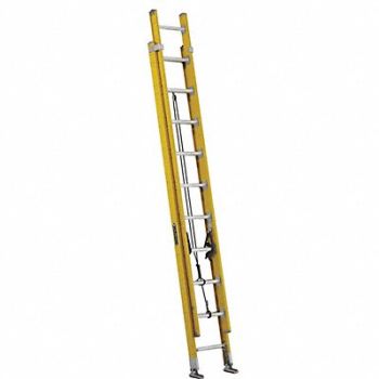 LOUISVILLE Extension Ladder Fiberglass 20 ft IAA, 36Y422