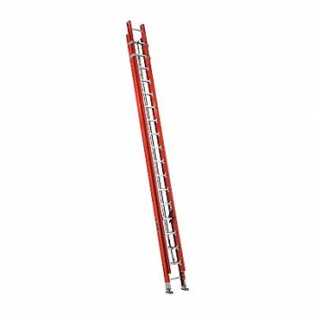 LOUISVILLE Plate Connect Extnsn Ladder FG 36 ft IA, 36Y432