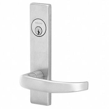 SCHLAGE Entrance Lock 17L Trim Satin Chrome C123, 36Z278
