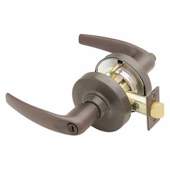 SCHLAGE Lever Lockset Mechanical Privacy Grd. 1, 36Z291