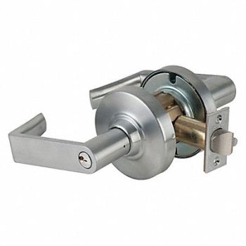 SCHLAGE Lever Lockset Mechanical Entrance Grd. 1, 36Z310