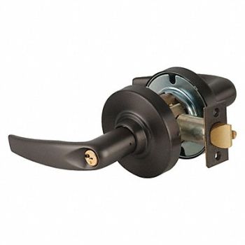 SCHLAGE Lever Lockset Mechanical Storeroom Grd.1, 36Z342