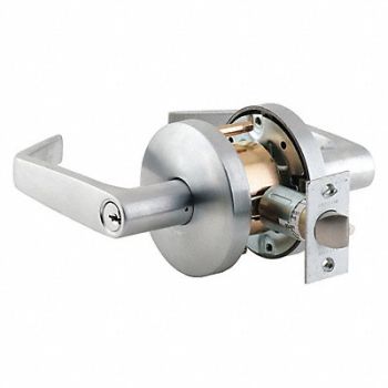 FALCON LOCK Lever Lockset Mechanical Entrance Grd. 2, 36Z398