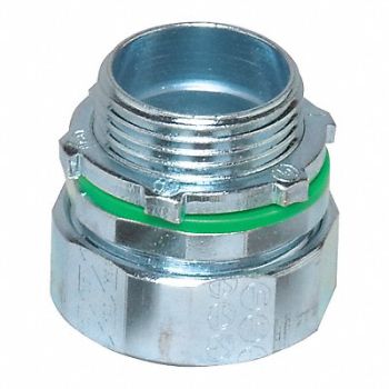 REMKE Liqua-Seal Conn 1/2 Zinc Plated Steel, 372J73