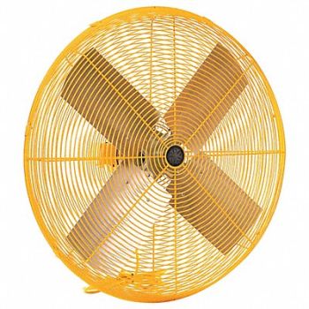 TPI INDUSTRIAL Fan Head 30 120V 1/2HP Yellow Assembled, 373J19