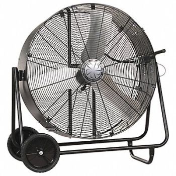 TPI INDUSTRIAL Port. Blower 36 DIR 120V 1/3HP Blk, 373J27