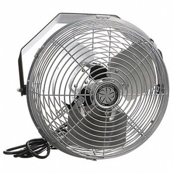 TPI INDUSTRIAL Workstation Fan 3 Speed 12 Industrial, 373J31