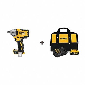 DEWALT Impact Wrench Cordless Compact 20VDC, 374GW6