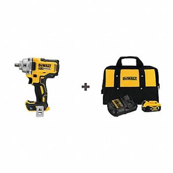 DEWALT Impact Wrench Cordless Compact 20VDC, 374GW7