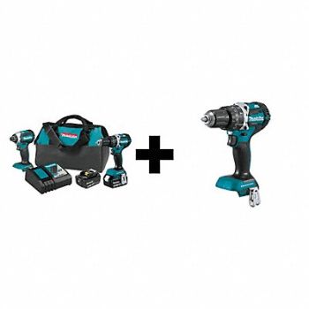 MAKITA 18V LXT Brushless 2pc Combo Kit (4.0Ah), 375JZ0