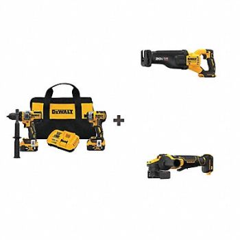 DEWALT Flexvolt Advantage combination kit, 375NX5