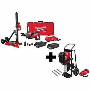 MILWAUKEE Core Drill and Breaker, 375RD1