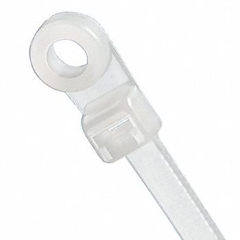 PANDUIT Mountable Cable Tie 4.3 in Nat PK1000, 377A15