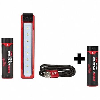 MILWAUKEE Pocket Flood Light Battery LED 445lm, 377PF9