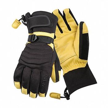 WELLS LAMONT Glove Winter Lined LeatherPalm Grn PR XL, 378AL6