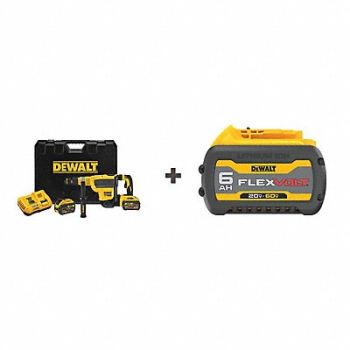 DEWALT Cordless Rotary Hammer Kit 60V, 379AP6