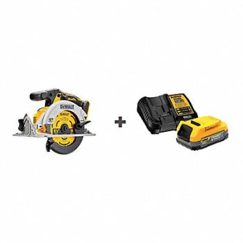 DEWALT Circular Saw 20V DC 5/8 in Arbor, 379AR9