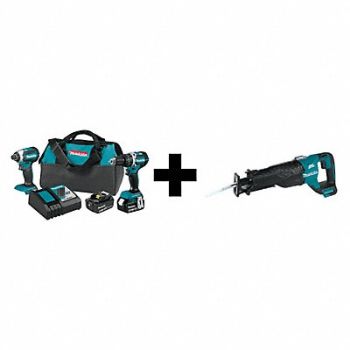 MAKITA LXT 18V Brushless 2pc Combo Kit (4.0Ah), 379AZ4