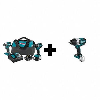 MAKITA LXT 18V Brushless 2pc Combo Kit (4.0Ah), 379AZ6