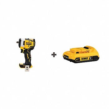 DEWALT Cordless Impact Wrench 3/8 in w/ Battery, 380FR3