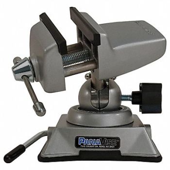 PANAVISE Multi-Angle Vise Smooth Swivel 2 1/2 W, 3KZK2
