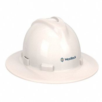 V-Gard Full Brim White Rat-Westrock, 381AE3
