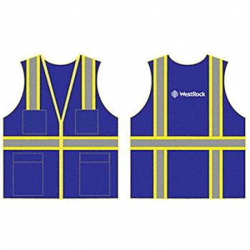 PROTECTIVE INDUSTRIAL PRODUCTS WestRock Zip Surveyor BreakAway 5X Blue, 381HJ0