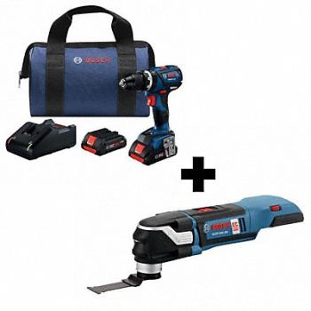 BOSCH Cordless Tool Combination Kit 18V, 381RW7