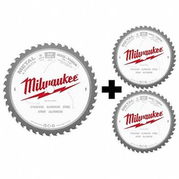 MILWAUKEE Metal 8 Stainless Circular Saw Blade, 382YV8