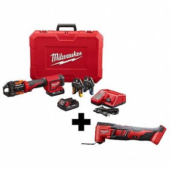 MILWAUKEE M18 Press Tool Kit M18 Multi-Tool, 382YZ0