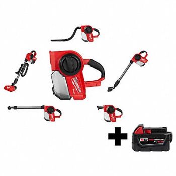 MILWAUKEE M18 Compact Vacuum M18 Battery Pack, 382YZ9