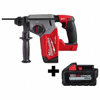 MILWAUKEE M18 1 Rotary Hammer M18 Battery Pack, 382ZD4