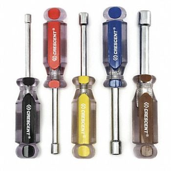 CRESCENT Nutdriver Sae Set 5 Piece, 384T87