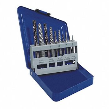 IRWIN Screw Extractor Set 10 pcs, 388R07