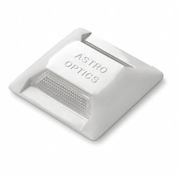 TAPCO Pavement Marker White 2 Way 4 in PK100, 38A884