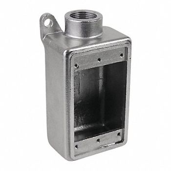 CALBRITE Weatherproof Box 5.28 L 2.83 W 1.80 D, 38AX90