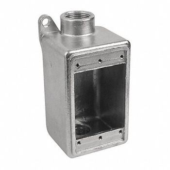 CALBRITE Weatherproof Box 5.95 Lx2.83 W 2.50 D, 38AX92