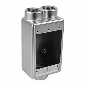 CALBRITE Weatherproof Box 5.90 2.83 25cu. in, 38AX95