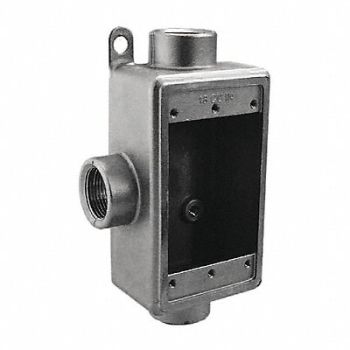 CALBRITE Weatherproof Box 5.90 L 3.5 W 1.80 D, 38AX96