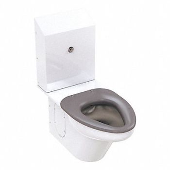 BESTCARE Ligature Resistant Toilet White Top Spud, 38C428