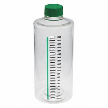 CELLTREAT Roller Bottle 2000mL Vent PK12, 38C761