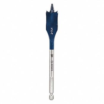 BOSCH Spade Blade Drill 3/4in HSS, 38C916