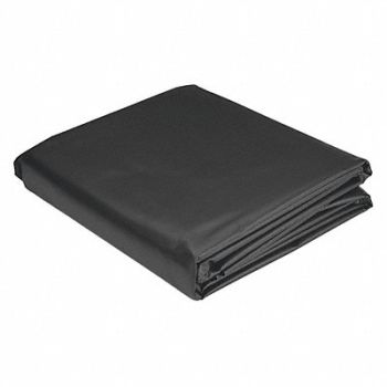 POND BOSS Pond Liner Black PVC 10 ft L 7 ft W, 38CD13