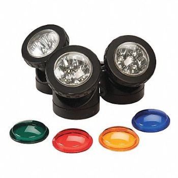 POND BOSS Pond Light Kit 12V 1.5W LED 26 ft Cord, 38CD27