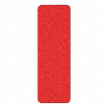 INCOM MANUFACTURING Floor Tape Red 2 inx6 in Rectangle PK25, 38CE82